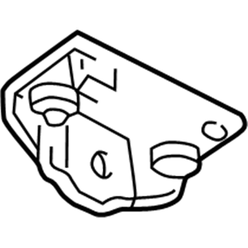 Dodge 4684171AB Stabilizer Bar Bracket