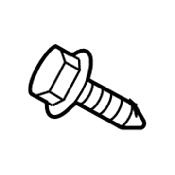 Dodge 6506961AA Child Seat Bracket Screw