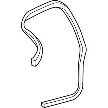 Chrysler 4780764AB Drip Weatherstrip