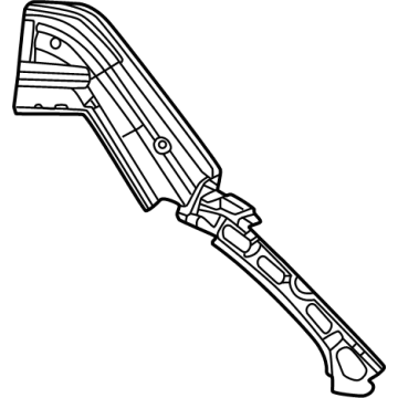 Ram 68578479AA Windshield Pillar Reinforcement