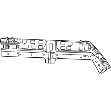 Ram 68578438AB Roof Rail