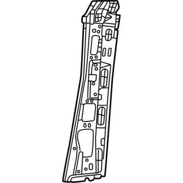Mopar 68184190AC Panel B Pillar Inner Mopar 68184190AC Panel B Pillar Inner