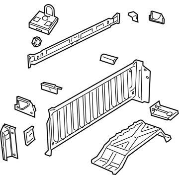 Ram 68377188AB Inner Panel Assembly