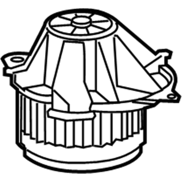 Dodge 68037308AA Fan & Motor
