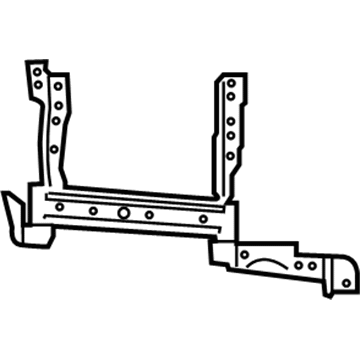 Dodge 68061726AA Instrument Panel Lower Bracket