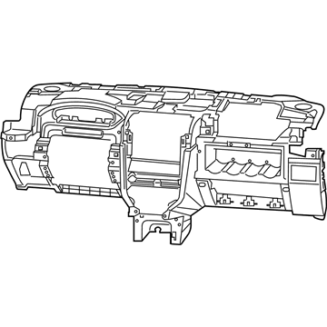 Mopar 1QX75BD3AA Instrument Panel, Beige Mopar 1QX75BD3AA Instrument Panel, Beige