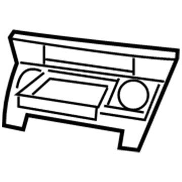 Dodge 1MJ551X9AD Bezel