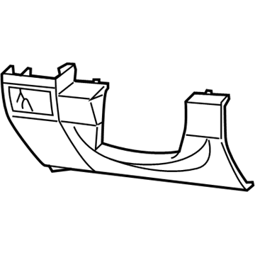 2011 Dodge Caliber Steering Column Cover - 1JW76XDVAD