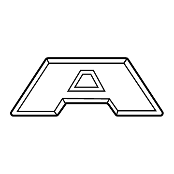 Ram 68282757AA Nameplate