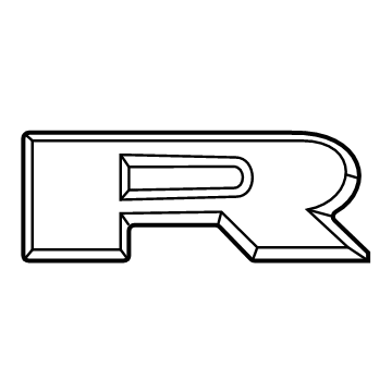 Ram 68282754AA Nameplate