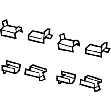 Dodge 68003705AA Brake Pads Spring