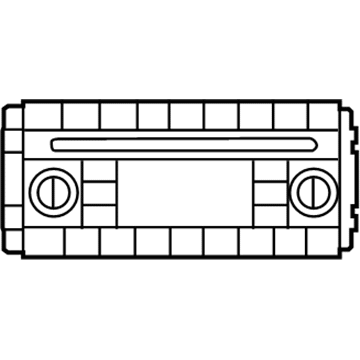 Jeep 68252828AD Radio
