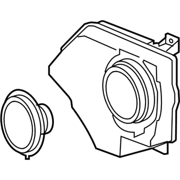 Jeep 5091021AG Speaker Box