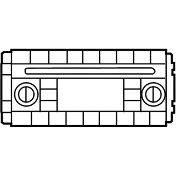 Jeep 5064948AH Radio