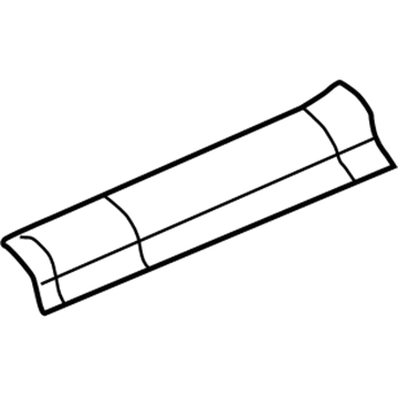 Mopar SF35DX9AB Sill Cover, Front Driver Side