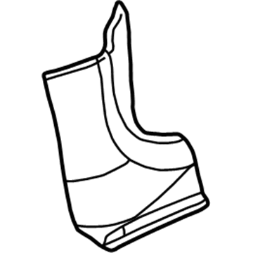 Chrysler RJ48BDAAC Kick Panel Trim