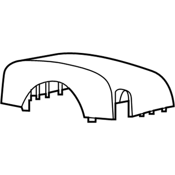 Mopar 1WT40DX9AD Upper Shroud