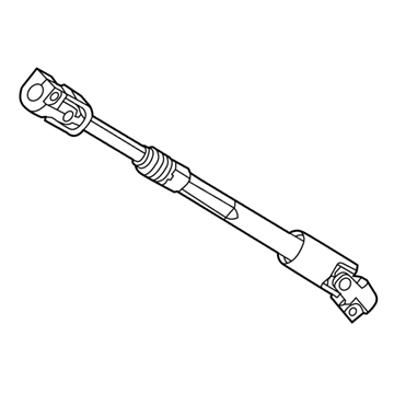Dodge Viper Steering Shaft - 4865588AC
