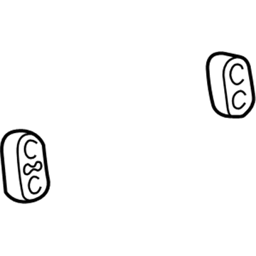 Jeep 52101035 Hanger Insulator