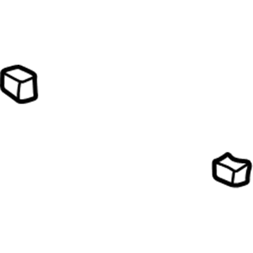 Dodge 6505621AA Scuff Plate Retainer