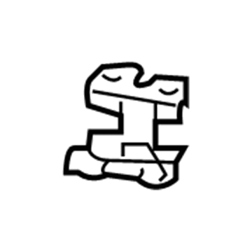 Chrysler 4589059AD Hinge