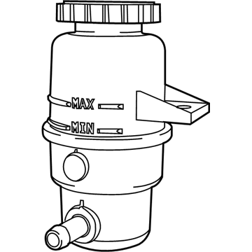 Jeep 68068967AC Power Steering Pump Reservoir