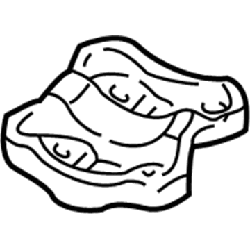 Dodge 52038457 U-Bolt Plate