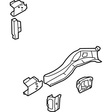 Dodge 4814695AC Lower Rail