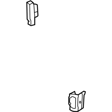 Dodge 4814698AA Bumper Bracket