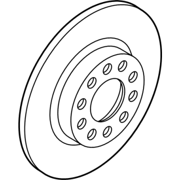 Dodge Hornet Brake Disc - 68474800AA