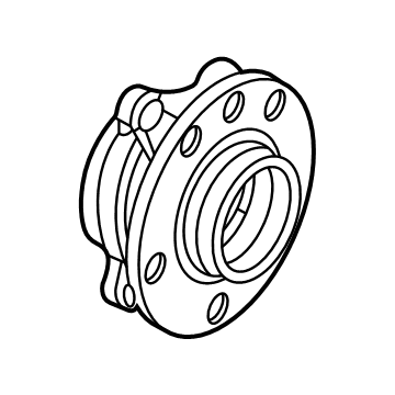 Jeep 68526147AA Hub & Bearing