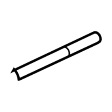 Dodge 6506723AA Guide Roller Stud