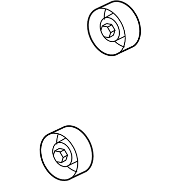 Dodge 68058372AA Idler Pulley