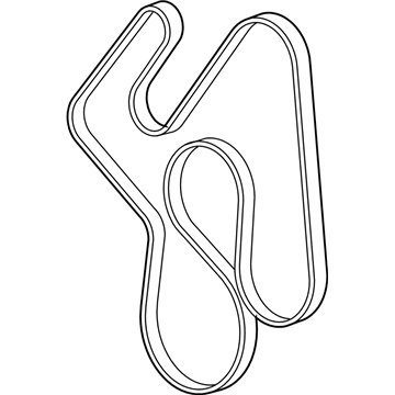 Chrysler Drive Belt - 53032805AB