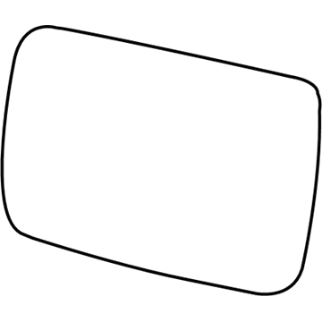 Ram 68067726AA Mirror Glass