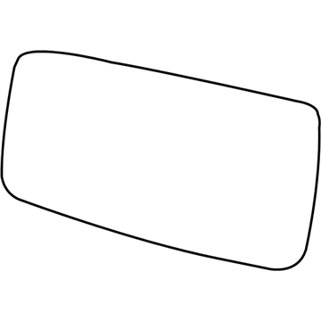 Ram 68067731AA Mirror Glass