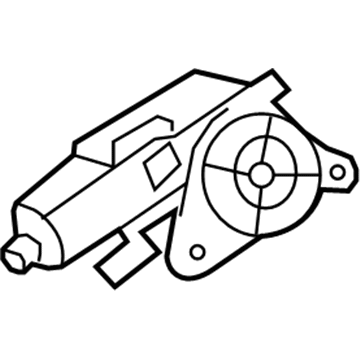 Chrysler Window Motor - 68027867AA