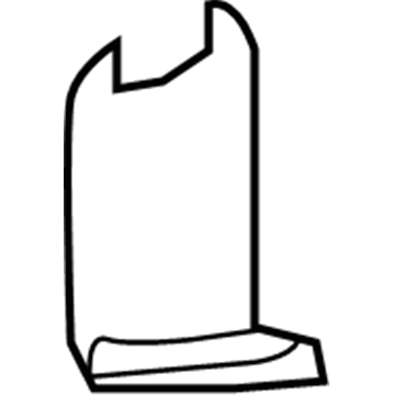 Jeep 68246177AA Rocker Molding Bracket