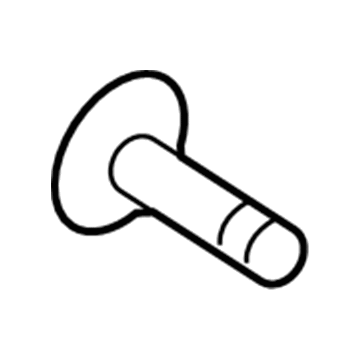 Jeep 68094624AA Rocker Molding Screw