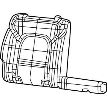 Mopar 7UM50SD4AA Cover - Rear Seat Back Mopar 7UM50SD4AA Cover - Rear Seat Back