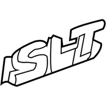 Dodge 55077326AB Nameplate