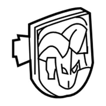 Dodge Nitro Emblem - 4805899AD