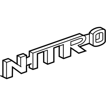 Mopar 55157212AB Nameplate