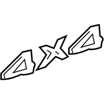 Dodge 55157214AA Nameplate