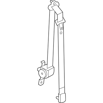 Dodge ZV701X9AE Retractor Assembly