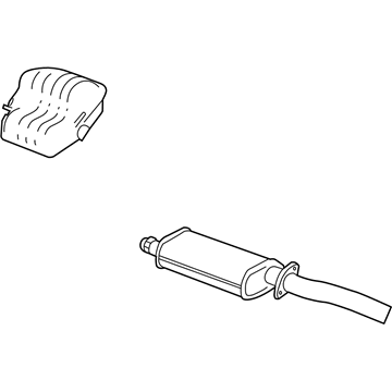 Dodge 4578376AF Muffler & Pipe