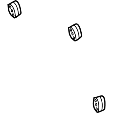 Dodge 4581790AB Muffler & Pipe Isolator