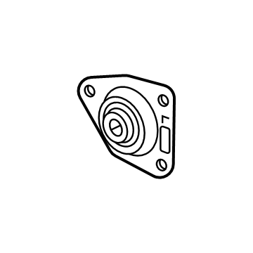 Jeep 68496102AB Rear Mount