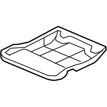 Mopar 68078520AA Seat Frame, Front Passenger Side