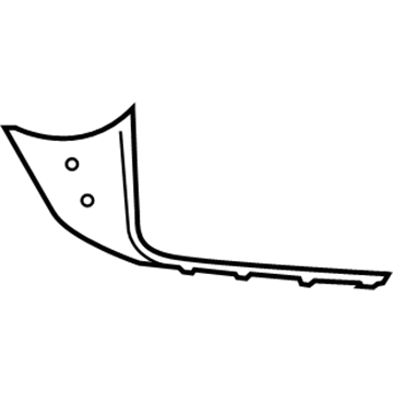 Mopar 5GR41ZJ3AE Scuff Plate, Front Driver Side